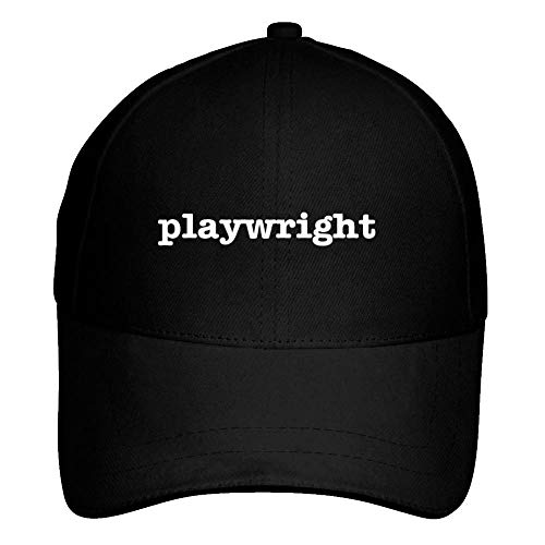 Idakoos Playwright Bold Typewriter Baseball Cap Black Idakoos Playwright Bold Typewriter Baseball Cap Black