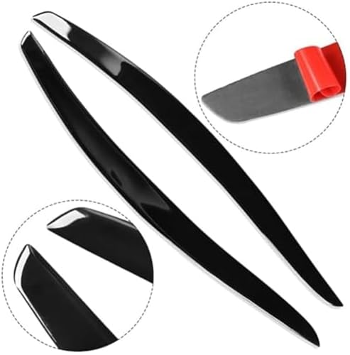 Garniture de front de phare de voiture finition premium pour paupière BMW E92 E93