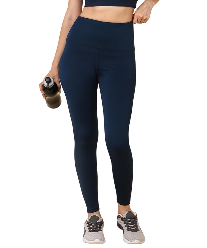Polyester Women's Gym Leggings | Back Zipper Pockets | The Perfect Balance of Comfort, Flexibility, and Support-image-36