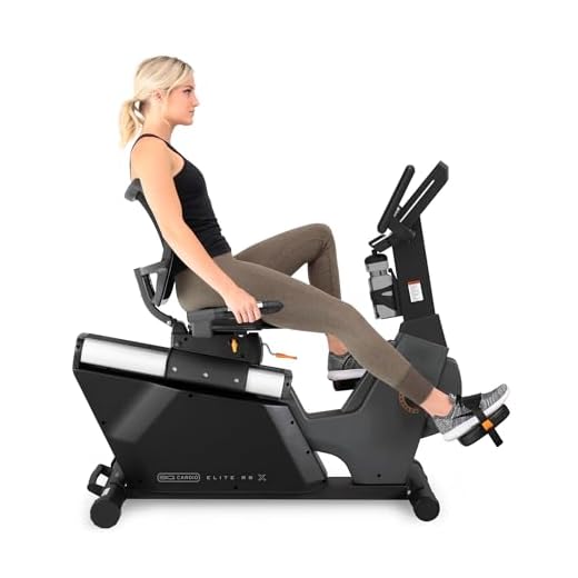 3G Cardio Elite RB Exercise Bike, Recumbent - Commercial Grade - Compact Footprint - Ultra Comfortable Seat - Magnetic Resistance - 350 LB User Capacity