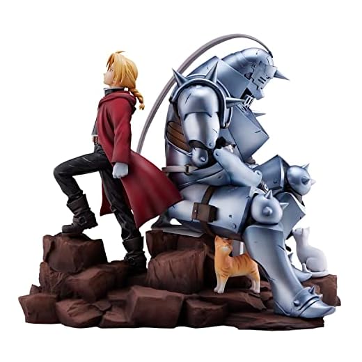 PROOF 鋼の錬金術師 FULLMETAL ALCHEMIST エドワード・エルリック & アルフォンス・エルリック -兄弟- 全高約250mm ノンスケール PVC製 塗装済み 完成品 フィギュア