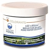 Healthy Ponds Pond Water Dye, Black 2.6 oz Jar Treats 250,000 Gallons