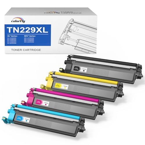 Image of colorfly TN229XL Toner Cartridges Replacement for Brother TN229 229XL