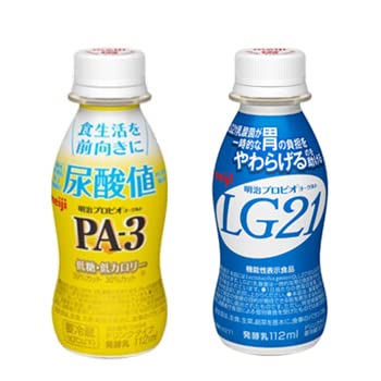 明治プロビオヨーグルトPA-3/LG21ドリンク ドリンクセット各(112ml×24本)クール便