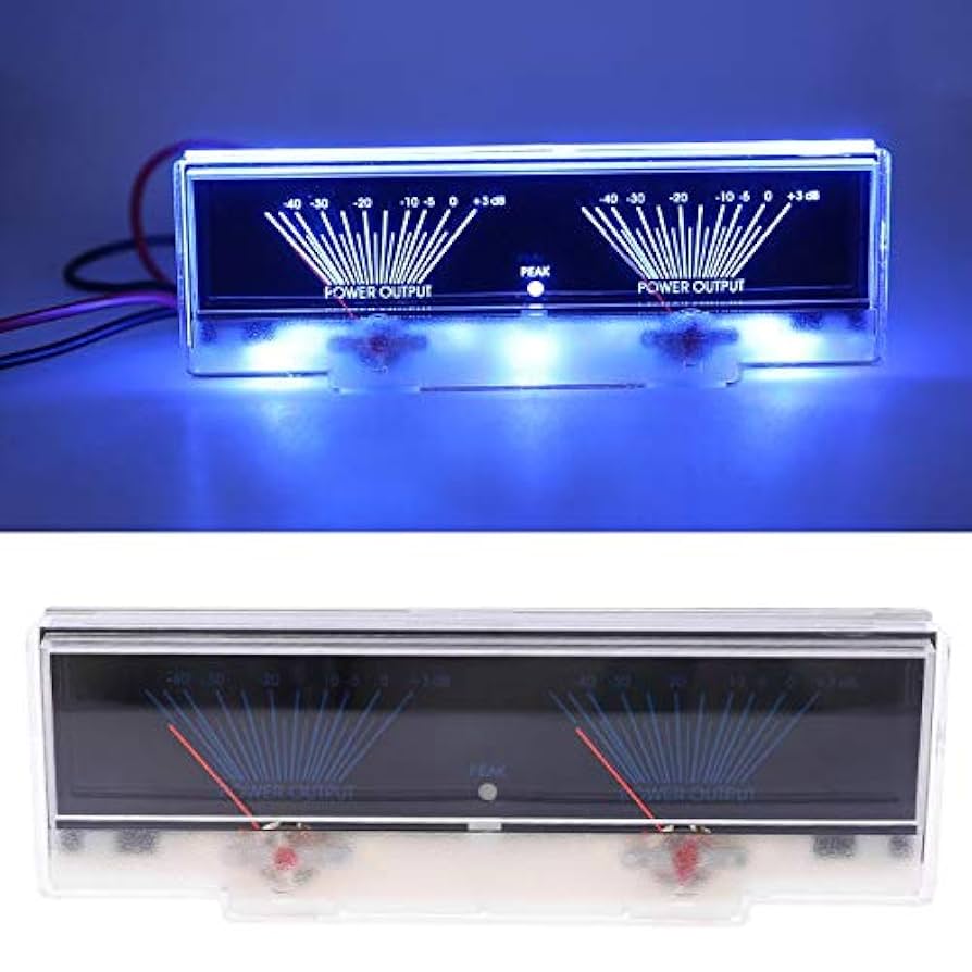 VUメーター Amazon.co.jp: Zwindy オーディオレベルメーター、VUメーター