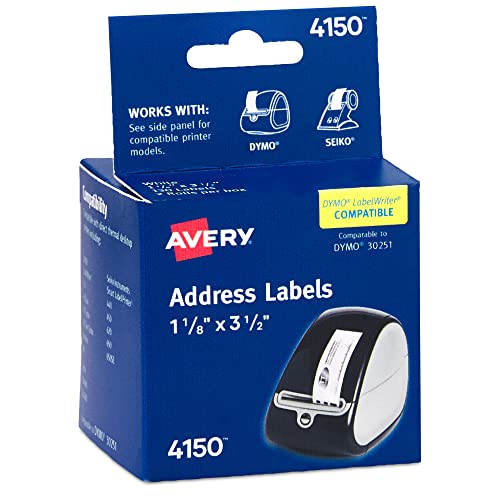 Étiquettes thermiques multi-usages Avery pour expédier sans bavure