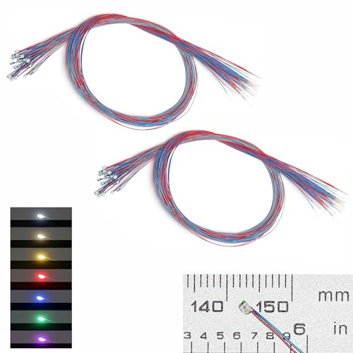 Micro LED clignotantes multicolores câblées 0805 SMD pour réussir l'éclairage de vos maquettes