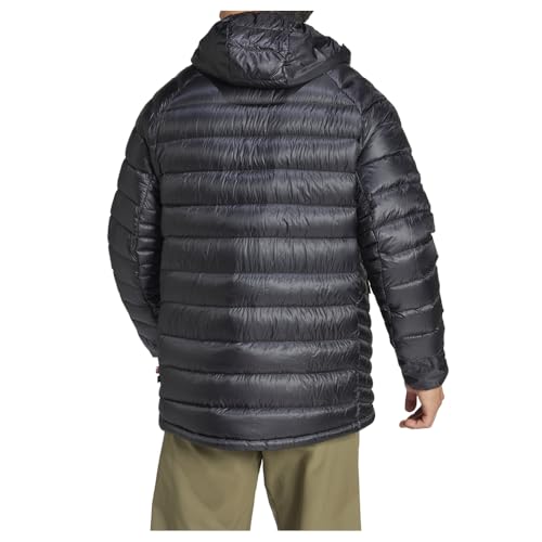 adidas Mens Terrex Xperior Cold.Rdy Down Hooded Jacket Hiking Athletic Outerwear Casual Lightweight - Black2