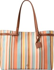 Riviera Stripe/British Tan