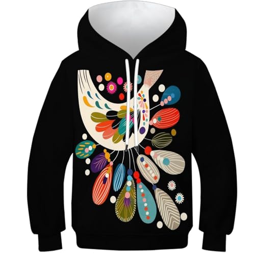 Sweat à capuche molleton doux premium avec cordon pour le confort durable des 6-15 ans