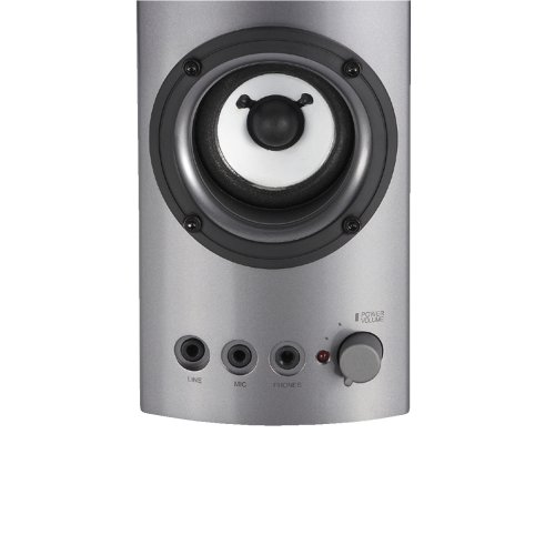 Amazon | エレコム スピーカー PC TV シルバー MS-130SV | エレコム