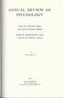 Annual Review of Psychology, Volume 22, 1971 B000LTUXVQ Book Cover