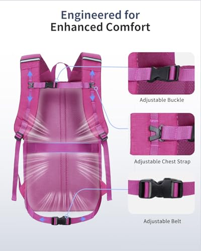 ECOHUB Mochila de Senderismo 30L Resistente al Agua para Hombre y Mujer miniatura 3