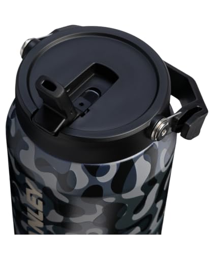 Image of STANLEY IceFlow Flip Straw 2.0 Jug, 64 oz, Black Interfusion