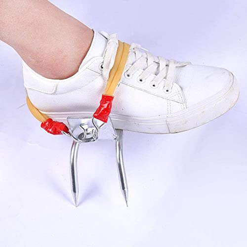 Crampons d'escalade en acier inoxydable pour grimper aux arbres, aide à l'escalade portable pour la survie dans la jungle, la cueillette des fruits et la chasse