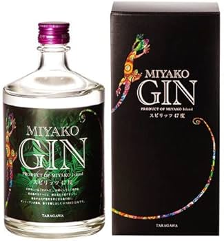 Amazon.co.jp: 多良川 ミヤコ ジン ジャパニーズ クラフト ジン 47度