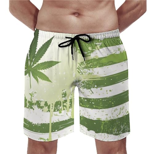 Short de bain homme feuille d'érable pour éviter l'inconfort des maillots mouillés