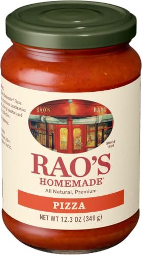 Image of Rao's Homemade Classic Pizza Sauce Made with Italian Tomatoes, 12.3 oz (Pack of 6)