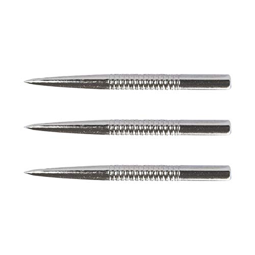 RED DRAGON Pontos de dardo especializados - Anel de efeito prata 32 mm - 3 conjuntos por pacote