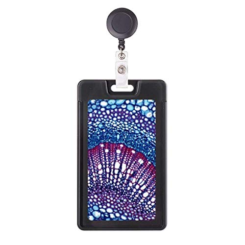 Porte-badge rétractable sciences végétales avec enrouleur robuste pour labo