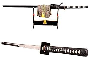Sharpened Katana Battle Ready, Lyuesword Japanese Real Ninja Sword