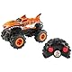 Hot Wheels Monster Trucks Ferngesteuertes Auto, HW Tigerhai RC im Maßstab 1:24, Ferngesteuerter Spielzeugtruck, Allradfunktionen mit Action-Geländereifen, voll funktionsfähige Fernbedienung, HNV03