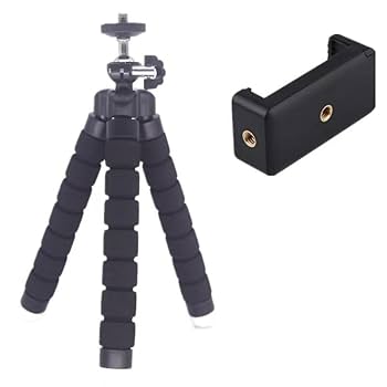 スマホ 三脚 一眼レフ くねくね フレキシブル Amazon | スマホスタンド スマホ三脚 超小型 一眼レフ くねくね