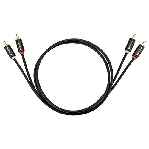 SEBSON Tulp Audio Kabel 5m, 2 mannelijk naar 2 mannelijk RCA Stekker, AUX Audio Kabel voor Stereo systemen, Versterker, Thuisbioscoop en Hifi Systemen - Image 5