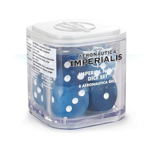 Aeronautica Imperialis - Imperial Navy Dice Set - 8 Aeronautica