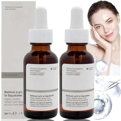 Ruojiar Retinol 0.5% Squalane Serum Set Cover