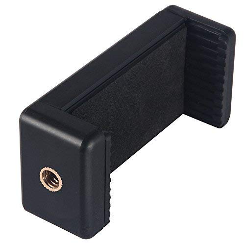 Image of GiftMax Stand Clip Bracket Tripod /Mount Adapter for Mobile Holder Tripod Kit (Black)