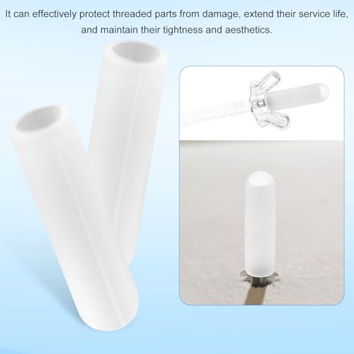 Protectores de rosca de 1/4" duraderos para sistemas de contraventanas 4