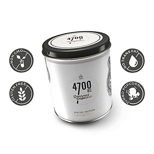 Image of 4700BC Gourmet Popcorn, Roasted Peanut & Caramel Popcorn, Tin, 165g