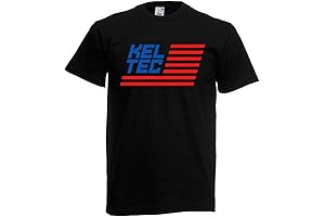 KelTec Premium Men's Black T-Shirt: Showcase Your Firearms Passion