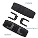 Voarmaks A20 Upgrade Headband Cushion Pad + 4 Pack Foam Mic Cover Compatible with Bose A20 Aviation Headset, Headband Pad with Memory Foam + 4 Microphone Windscreens & 4 O-Rings (Refresh Kit)