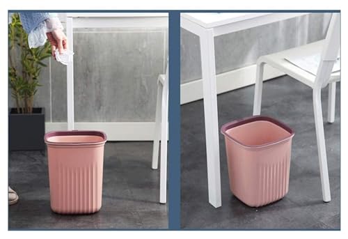 Caneca de Basura Cuadrada Sin Tapa para Baño o Cocina 1 unidad miniatura 7
