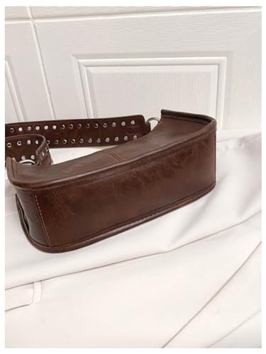 Image of SweatyRocks Women's Studded PU Leather Zipper Shoulder Bag Top Handle Casual Crossbody Bag Y2k Purse | PU Leather