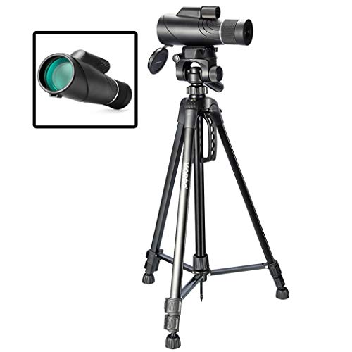 Telescopes Science Monoculars Warwolf Monoculars Promise Zoom Monoculars Can Be Used with Tripods and Smartphones for Nautical, Outdoor, Hunting (Color : Black, Size : 201050cm)