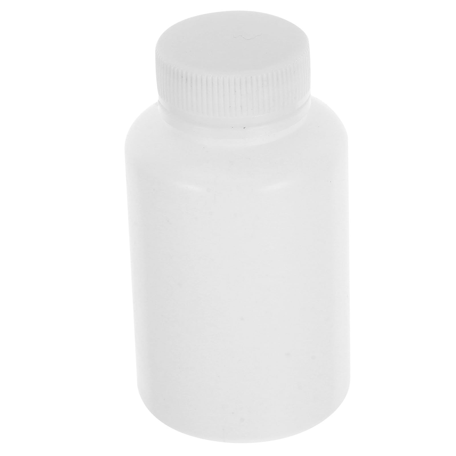 Frascos de plástico blanco de 120 ml botes con tapa de rosca herméticos para polvo compacto 8