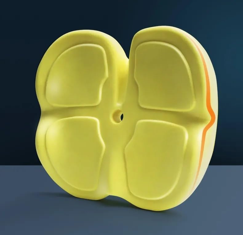 Miniatura 3 de Almohada de dona para aliviar el dolor de coxis, cojín de asiento de espuma viscoelástica, cojines de silla para ancianos, cojines de coxis para