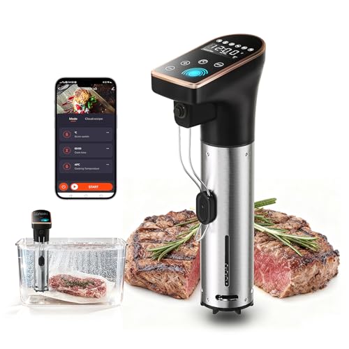 Sous Vide Precision Cooker with WIFI and Waterproof Design