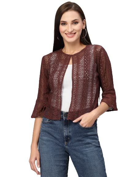 Image of Style Quotient Women Grey Shrug
