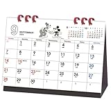 2026年カレンダー ミッキー/ヴィンテージ(卓上・エコタイプ)