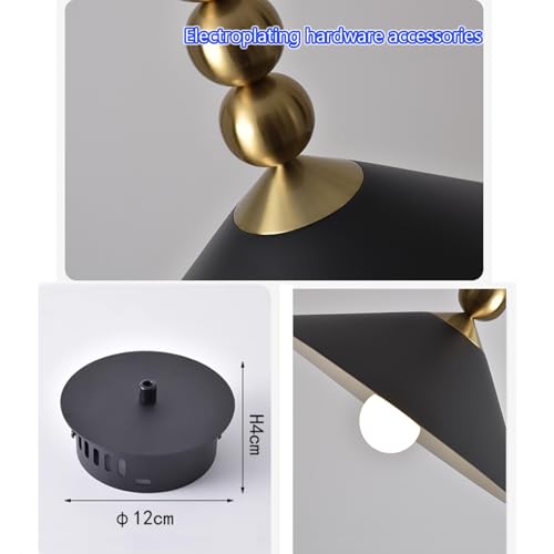 Lampe électroplatée Marrady au design brillant et structure robuste