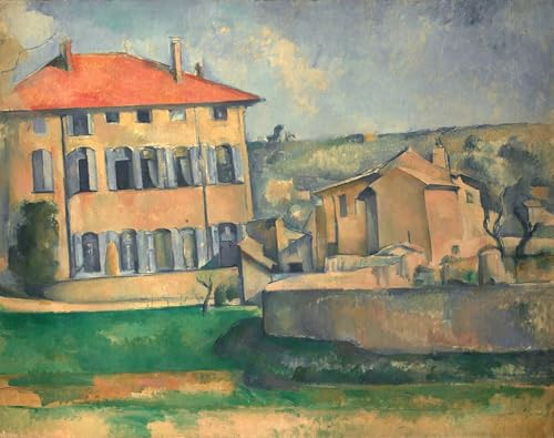 Posters et art pour décoration chambre tableau vintage Cézanne 60x90