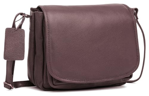 Image of WildHorn Crossbody Bags for Women-Premium Leather Vintage Fashion Purse with Adjustable Strap