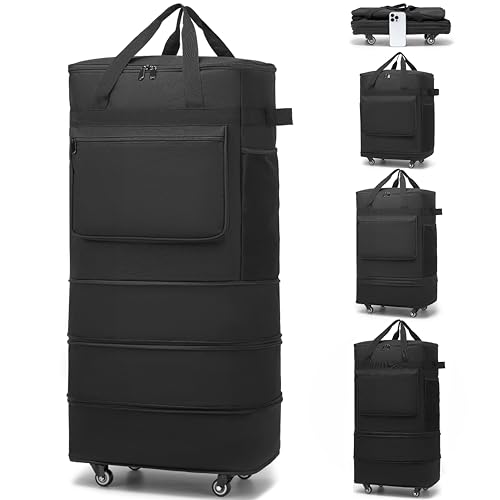 Foldable Rolling Duffle Bag with Wheels