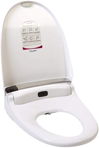 Miniatura 5 de KOHLER BH93-N0 Novita - Asiento con calefacción, parte delantera redonda, color blanco