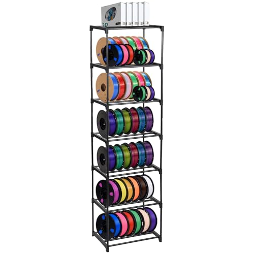 FMOACEN 7-Tier 3D Printer Filament Storage Rack