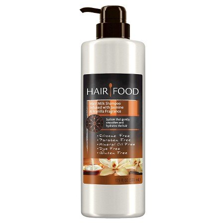 Hair Food Gluten Free Hair Milk with Jasmine & Vanilla Shampoo 17.9floz